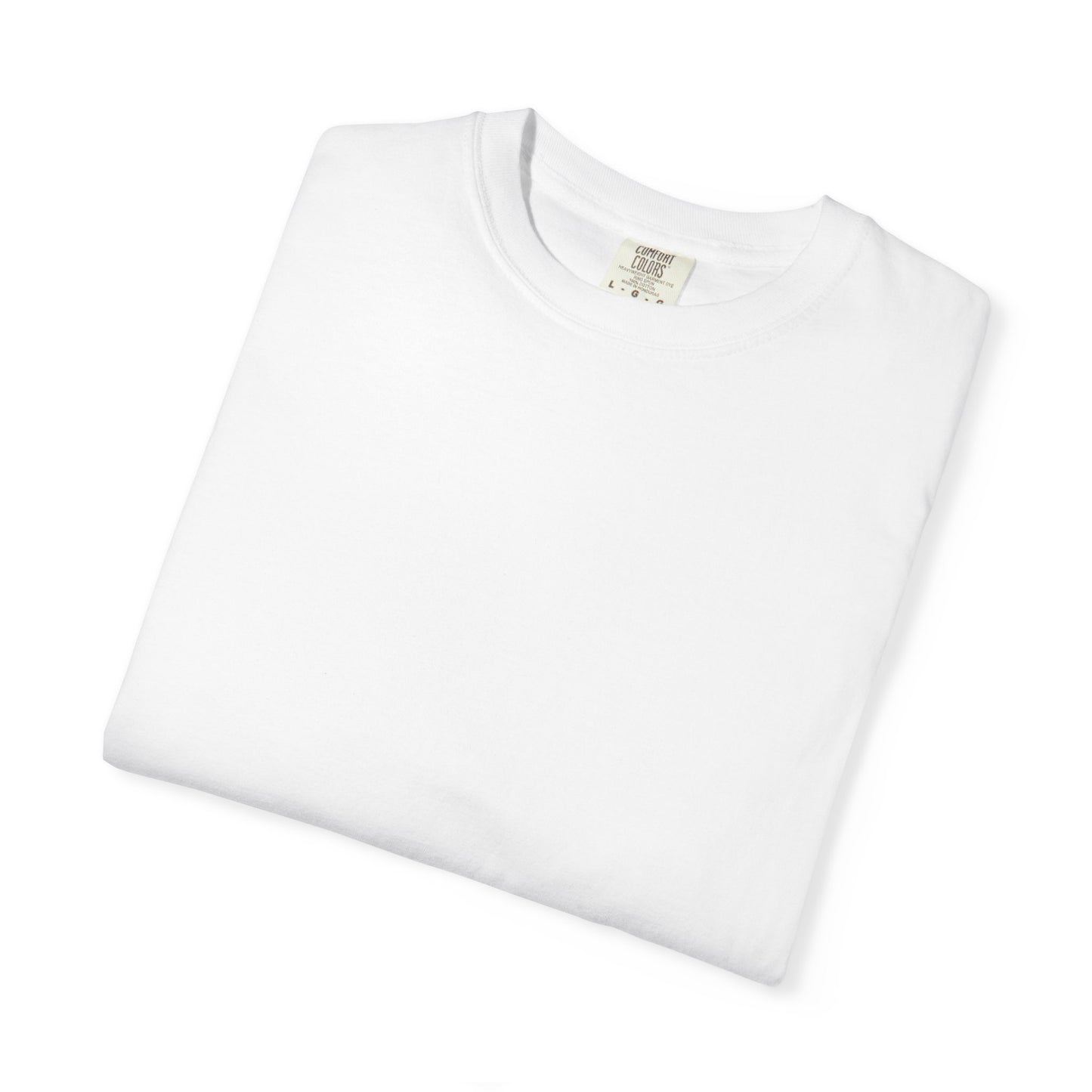 Classic White T-Shirt — Garment-Dyed Crewneck