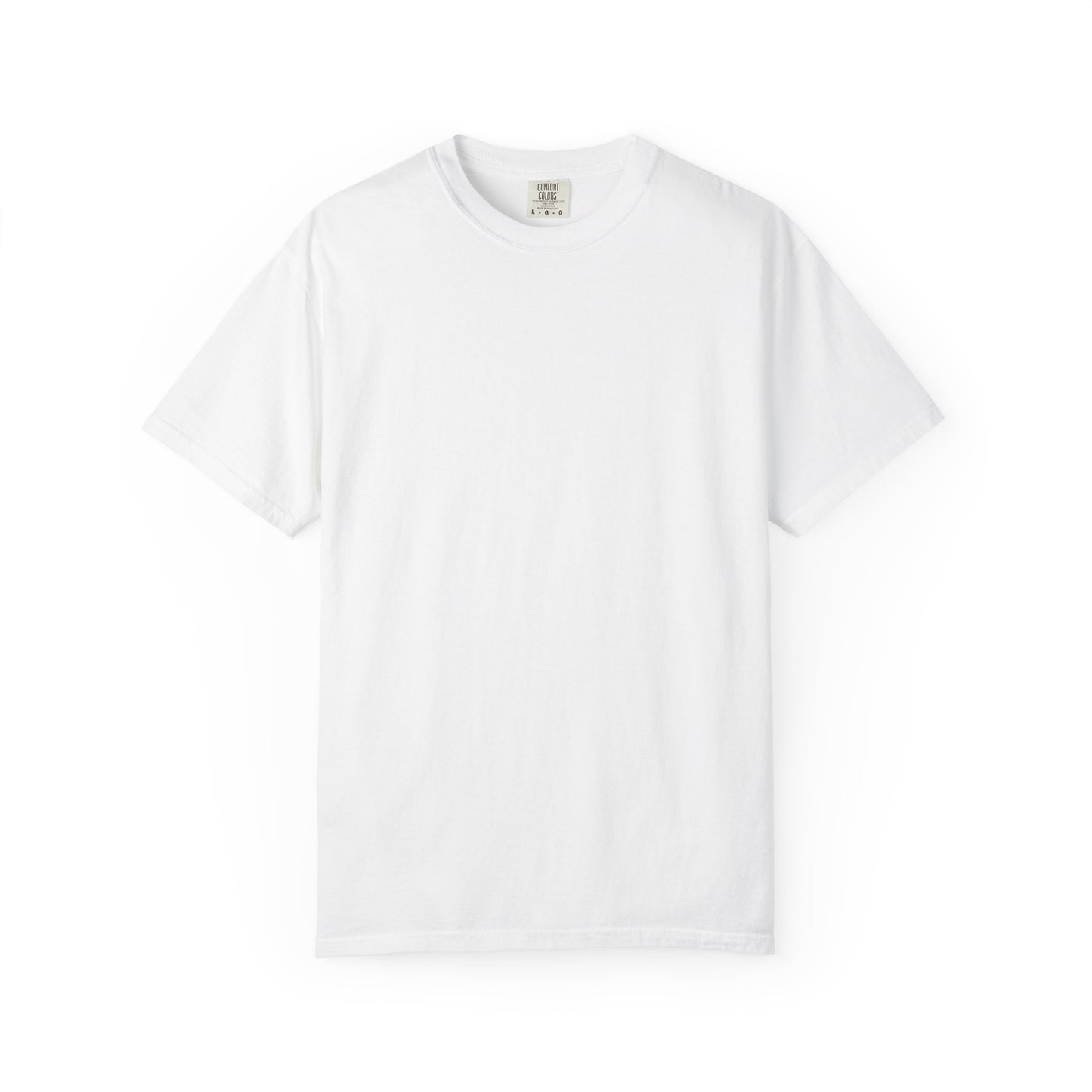 Classic White T-Shirt — Garment-Dyed Crewneck