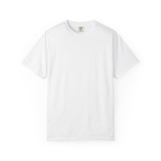 Classic White T-Shirt — Garment-Dyed Crewneck